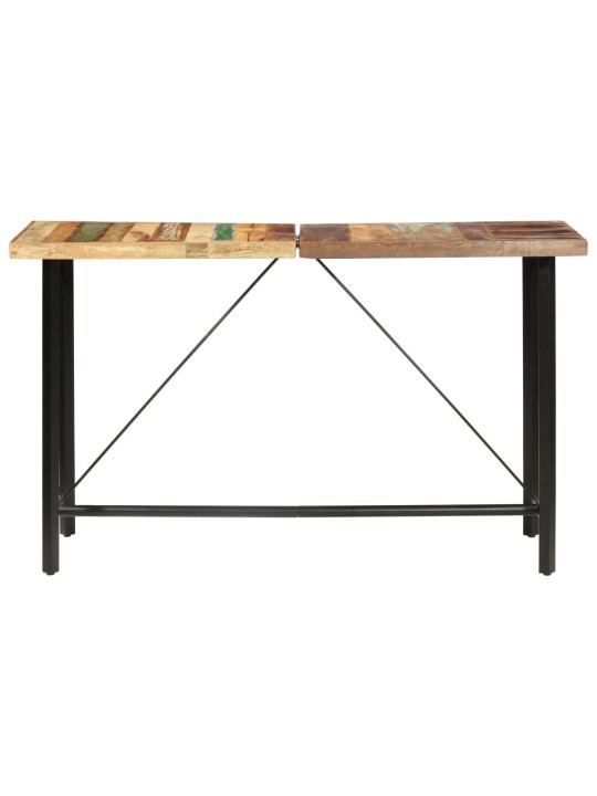 Barový stůl 180 x 70 x 107 cm masivní recyklované dřevo