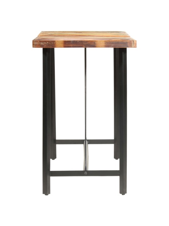 Barový stůl 180 x 70 x 107 cm masivní recyklované dřevo