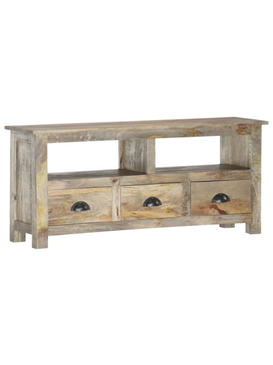 TV stolek 110 x 30 x 50 cm masivní mangovníkové dřevo