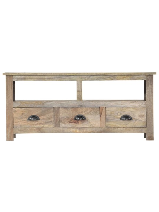 TV stolek 110 x 30 x 50 cm masivní mangovníkové dřevo