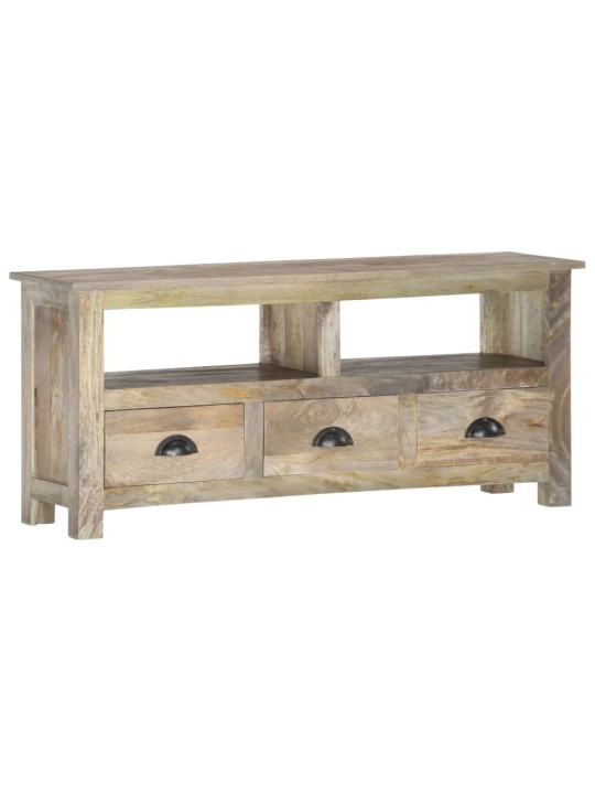 TV stolek 110 x 30 x 50 cm masivní mangovníkové dřevo