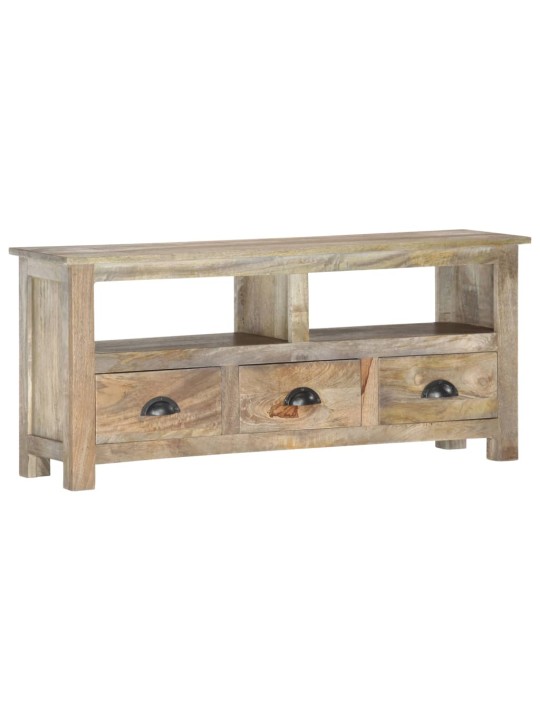 TV stolek 110 x 30 x 50 cm masivní mangovníkové dřevo