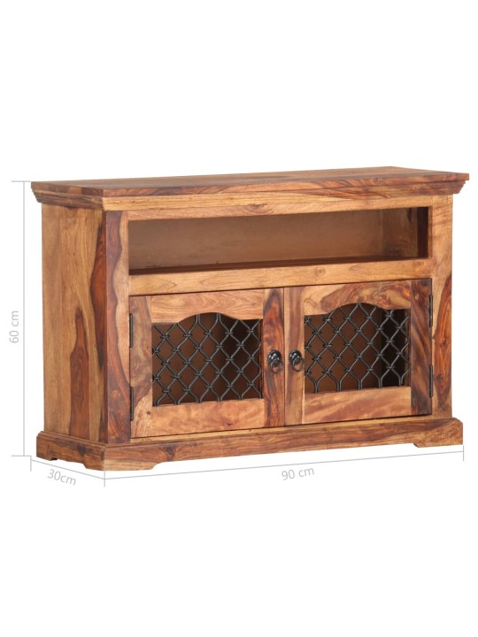 TV stolek 90 x 30 x 60 cm masivní akáciové dřevo