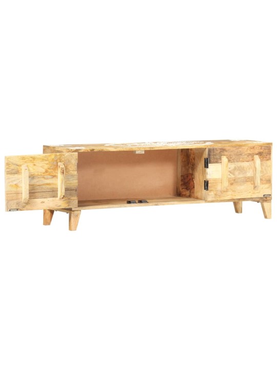 TV stolek 120 x 30 x 40 cm masivní mangovníkové dřevo