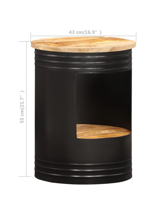 Konferenční stolek 43 x 55 cm masivní mangovníkové dřevo