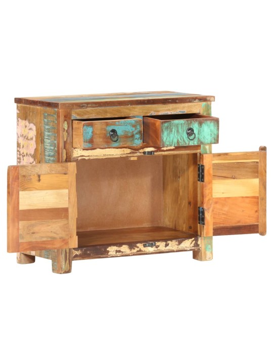 Příborník 70 x 35 x 65 cm masivní recyklované dřevo