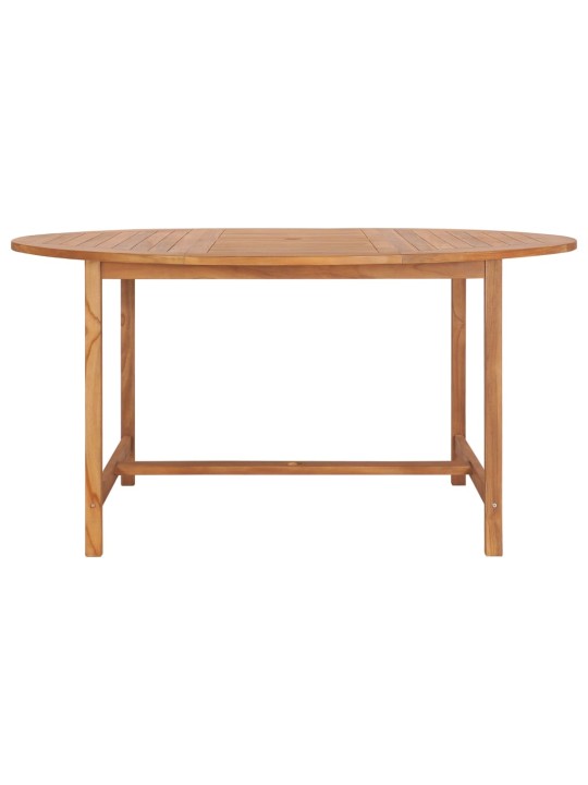 Zahradní stůl 150 x 76 cm masivní teakové dřevo