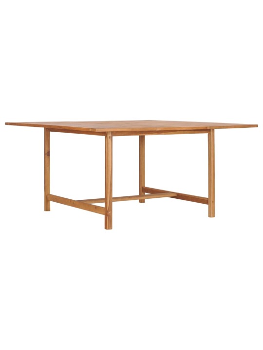 Zahradní stůl 150 x 150 x 76 cm masivní teakové dřevo