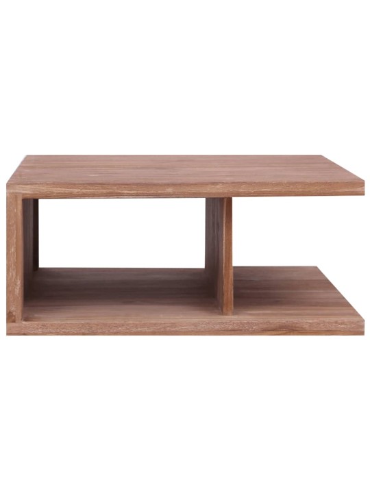 Konferenční stolek 70 x 70 x 30 cm masivní teakové dřevo