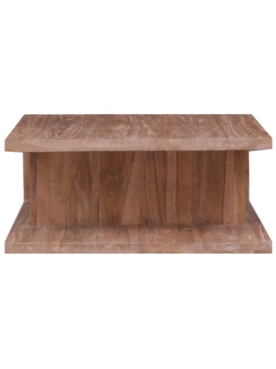 Konferenční stolek 70 x 70 x 30 cm masivní teakové dřevo