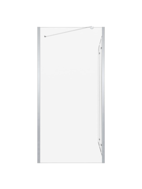 Sprchový kout 120 x 69 x 130 cm tvrzené sklo průhledný