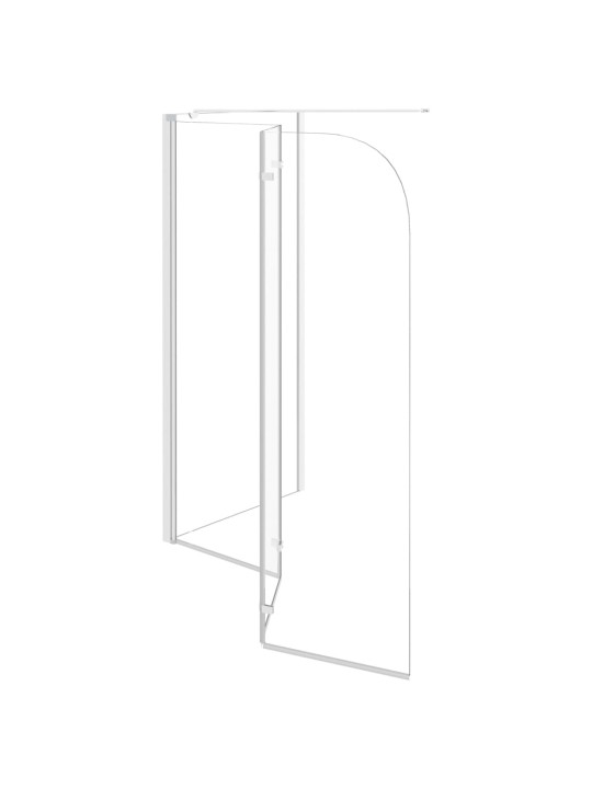 Sprchový kout 120 x 69 x 130 cm tvrzené sklo průhledný