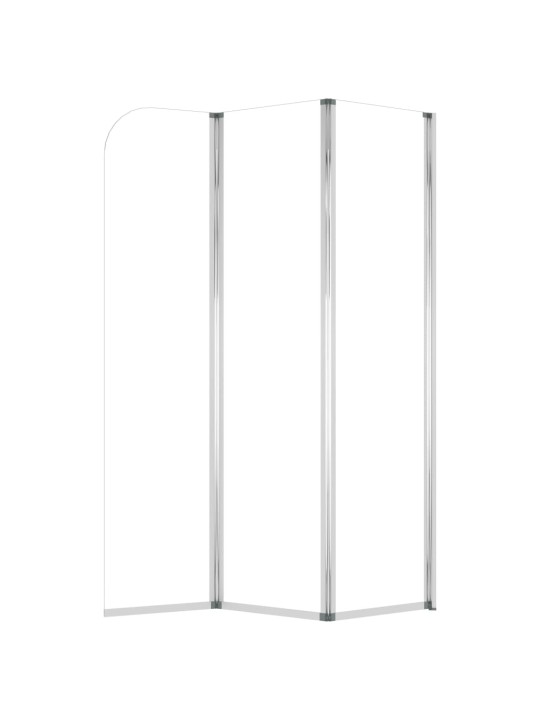 Sprchové kouty 2 ks 104 x 130 cm tvrzené sklo průhledné