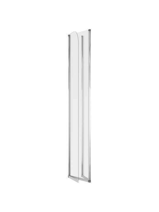 Sprchové kouty 2 ks 104 x 130 cm tvrzené sklo průhledné