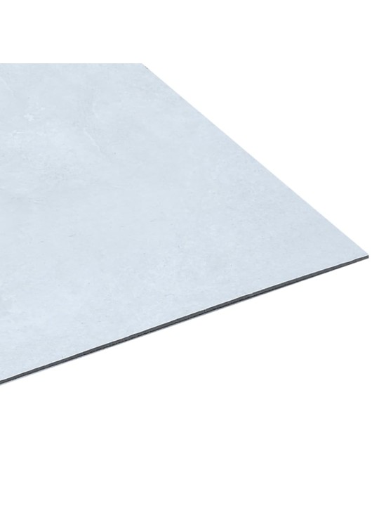 Samolepící podlahové desky 5,11 m² PVC bílý mramor