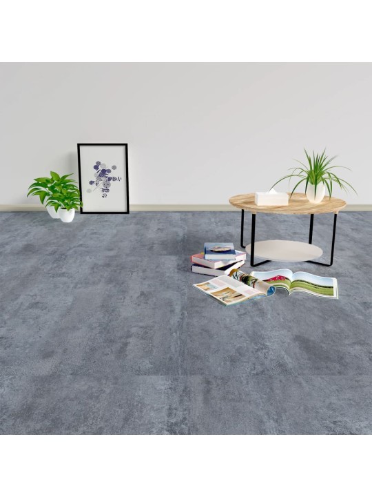 Samolepicí podlahové desky 5,11 m² PVC šedý mramor
