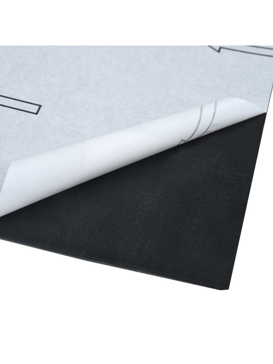 Samolepící podlahové desky 5,11 m² PVC černý mramor