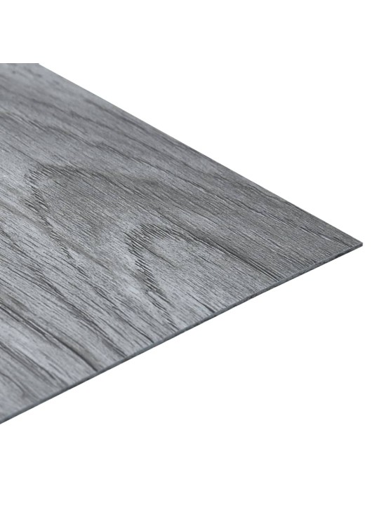 Samolepicí podlahové desky 5,11 m² PVC světle šedé