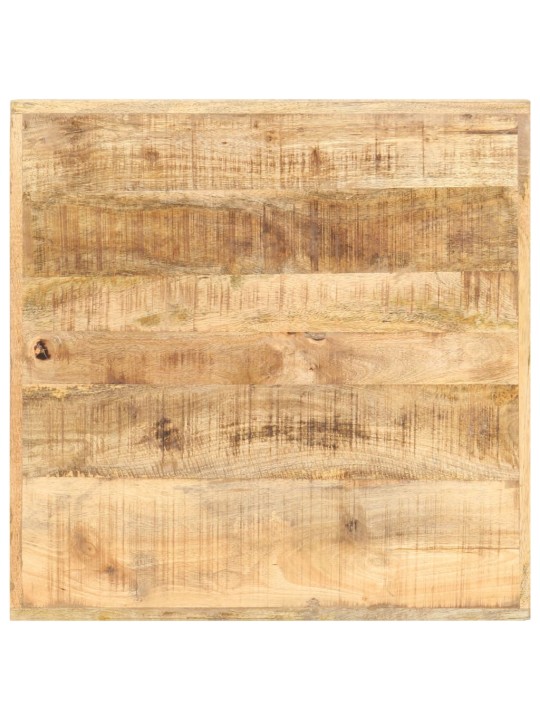 Barový stůl 60 x 60 x 107 cm hrubé mangovníkové dřevo