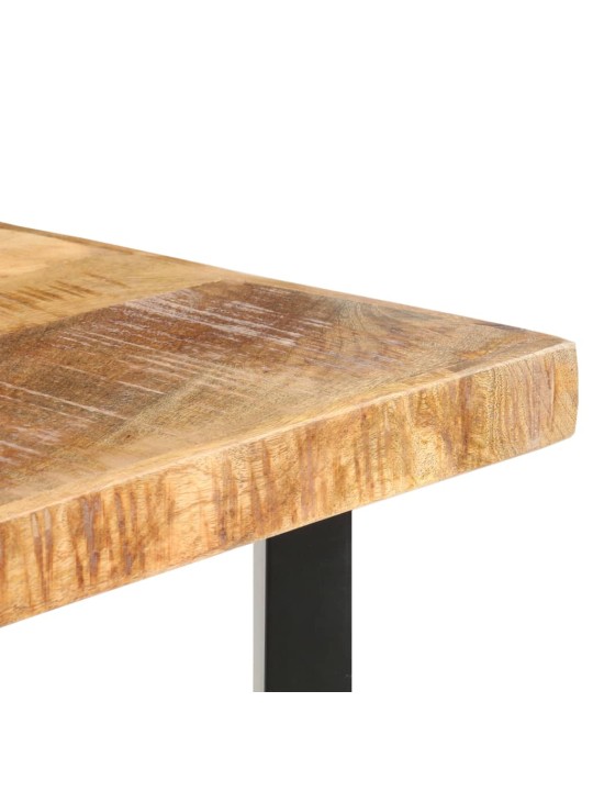 Barový stůl 120 x 58 x 107 cm hrubé mangovníkové dřevo
