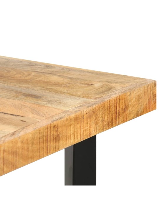 Barový stůl 180 x 70 x 107 cm hrubé mangovníkové dřevo