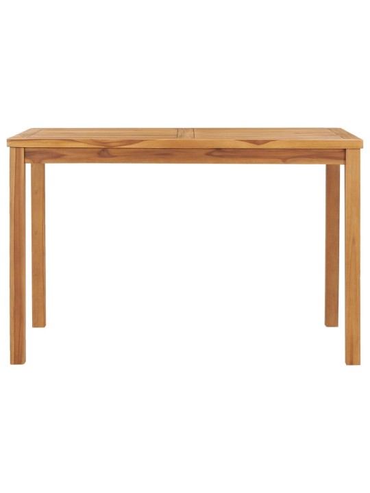 Zahradní jídelní stůl 120 x 70 x 77 cm masivní teakové dřevo