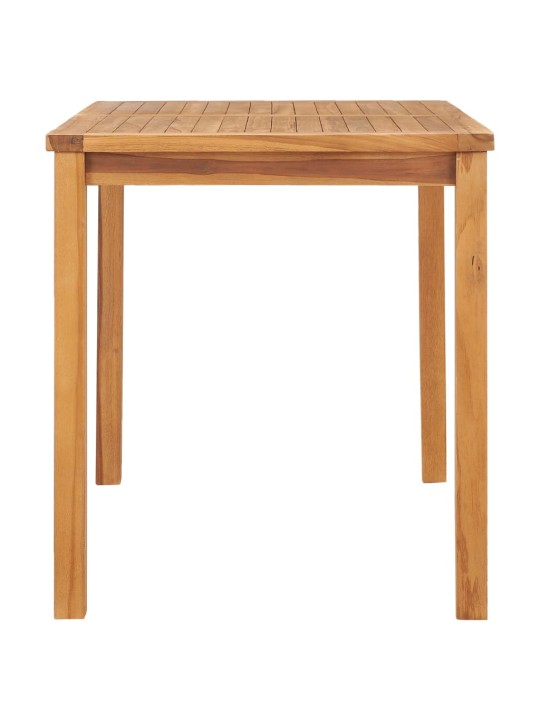 Zahradní jídelní stůl 120 x 70 x 77 cm masivní teakové dřevo
