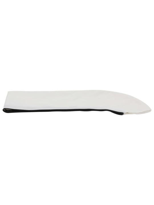 Bimini stříška se 3 oblouky bílá 183 x 196 x 137 cm