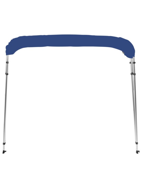 Bimini stříška se 4 oblouky modrá 243 x 180 x 137 cm