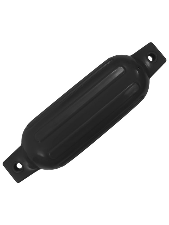 Lodní nárazník 4 ks černý 41 x 11,5 cm PVC
