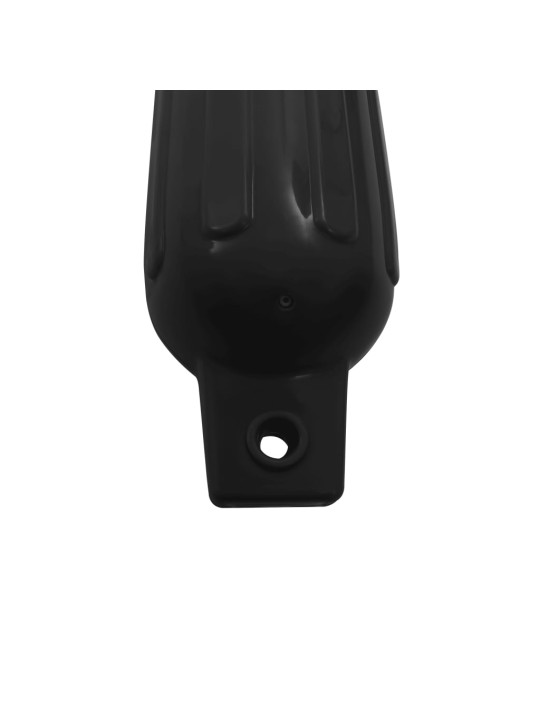 Lodní nárazník 4 ks černý 41 x 11,5 cm PVC