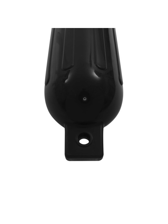 Lodní nárazník 4 ks černý 51 x 14 cm PVC