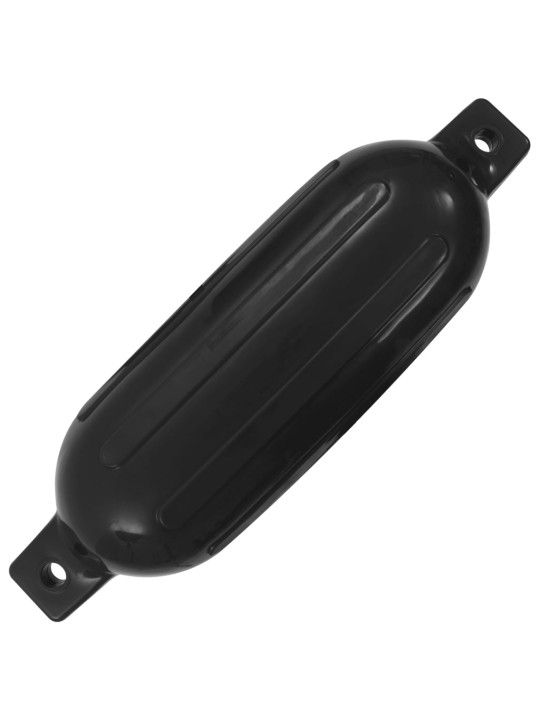 Lodní nárazník 4 ks černý 58,5 x 16,5 cm pvc