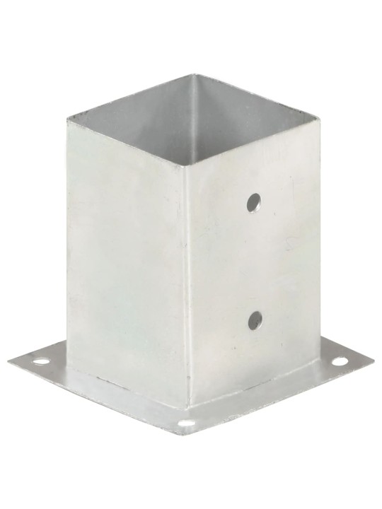 Patka na sloupek 4 ks pozinkovaný kov 101 mm