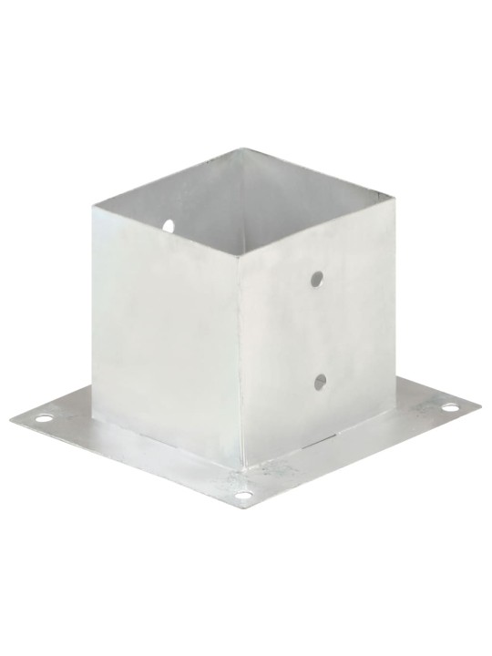 Patka na sloupek 4 ks pozinkovaný kov 141 mm