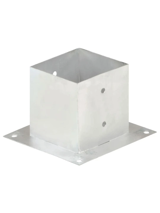 Patka na sloupek 4 ks pozinkovaný kov 141 mm