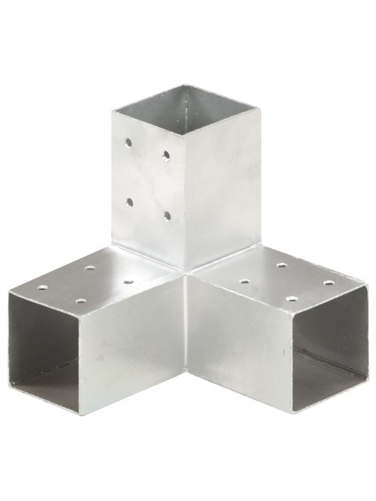 Trámová spojka ve tvaru Y 4 ks pozinkovaný kov 71 x 71 mm