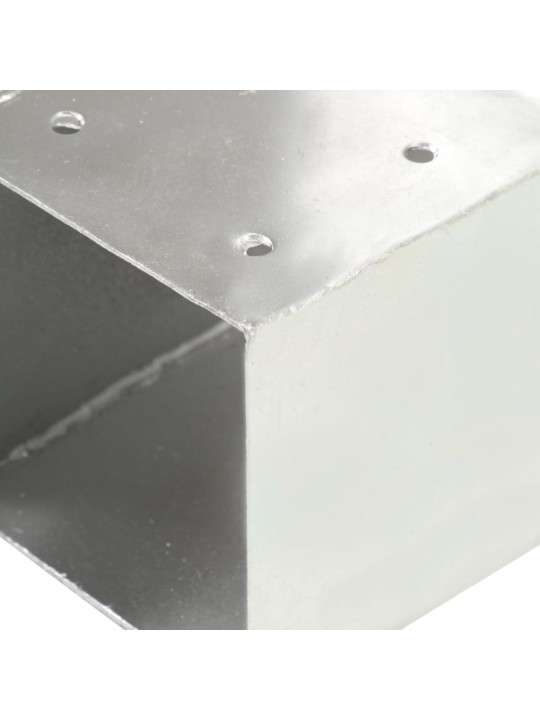 Trámová spojka 4 ks ve tvaru T pozinkovaný kov 81 x 81 mm
