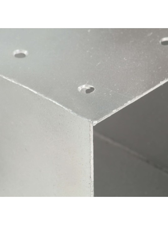 Trámová spojka 4 ks ve tvaru Y pozinkovaný kov 81 x 81 mm