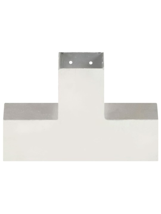 Trámová spojka 4 ks ve tvaru X pozinkovaný kov 81 x 81 mm