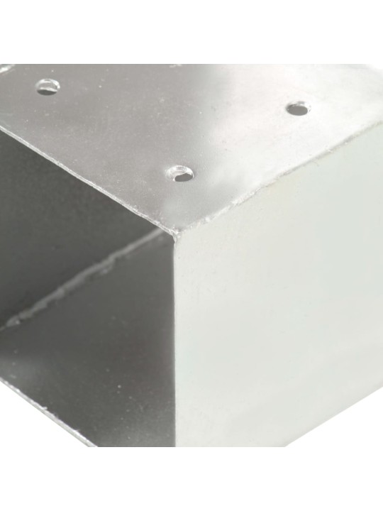 Trámová spojka 4 ks ve tvaru T pozinkovaný kov 101 x 101 mm