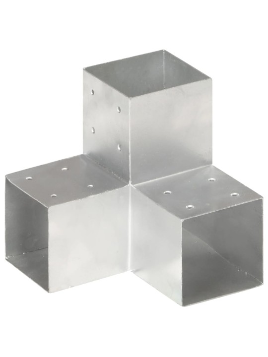 Trámová spojka 4 ks ve tvaru Y pozinkovaný kov 101 x 101 mm