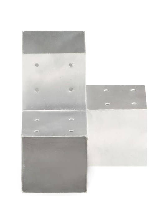 Trámová spojka 4 ks ve tvaru Y pozinkovaný kov 101 x 101 mm