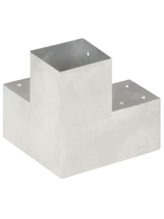 Trámová spojka 4 ks ve tvaru Y pozinkovaný kov 101 x 101 mm
