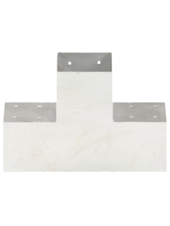 Trámová spojka 4 ks ve tvaru X pozinkovaný kov 101 x 101 mm