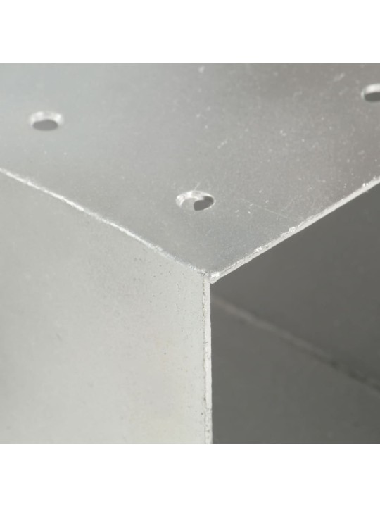 Trámová spojka 4 ks ve tvaru X pozinkovaný kov 101 x 101 mm