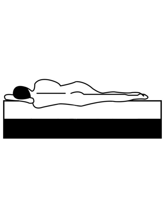 Matrace na postel boxspring 200 x 80 x 20 cm