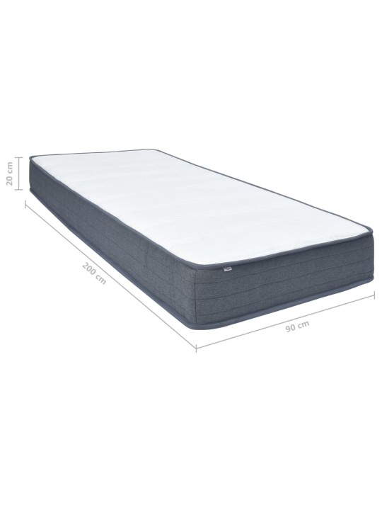 Matrace na postel boxspring 200 x 90 x 20 cm
