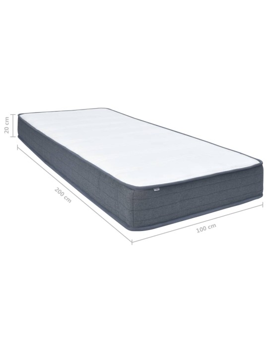 Matrace na postel boxspring 200 x 100 x 20 cm