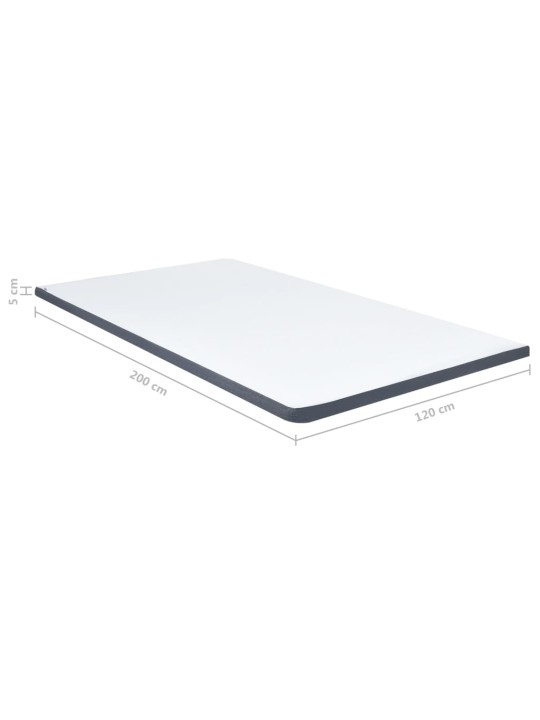 Vrchní matrace na postel boxspring 200 x 120 x 5 cm